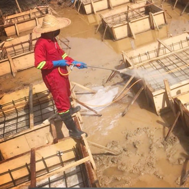 Termite pre construction treatment